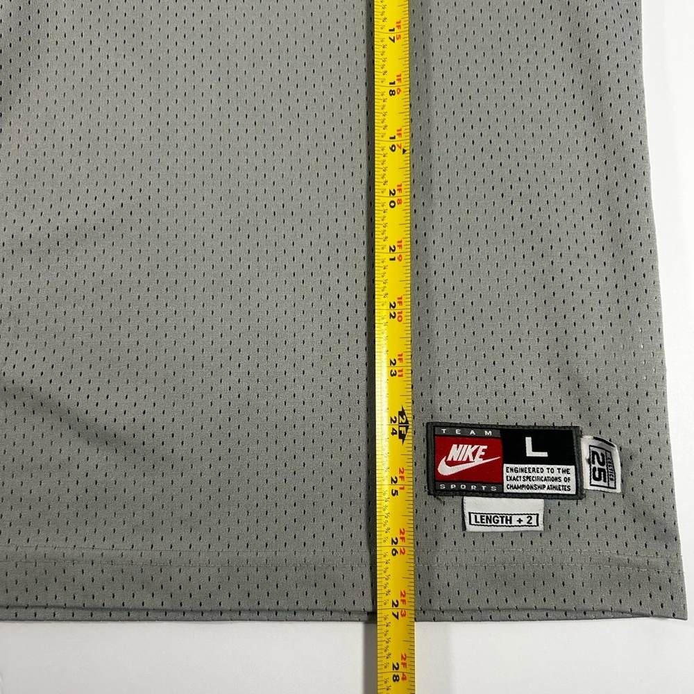 Nike Youth Large 14-16 Grey Boston Celtics Walker 8‎ Perforated NBA Jersey - Picture 4 of 9